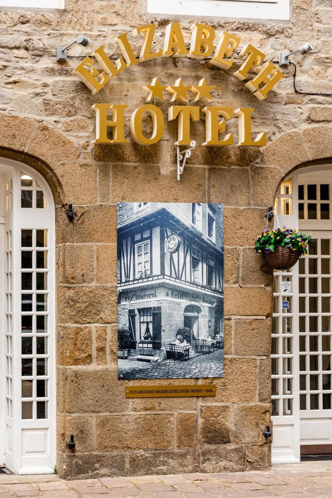 Hotel Elizabeth - Intra Muros سان مالو المظهر الخارجي الصورة