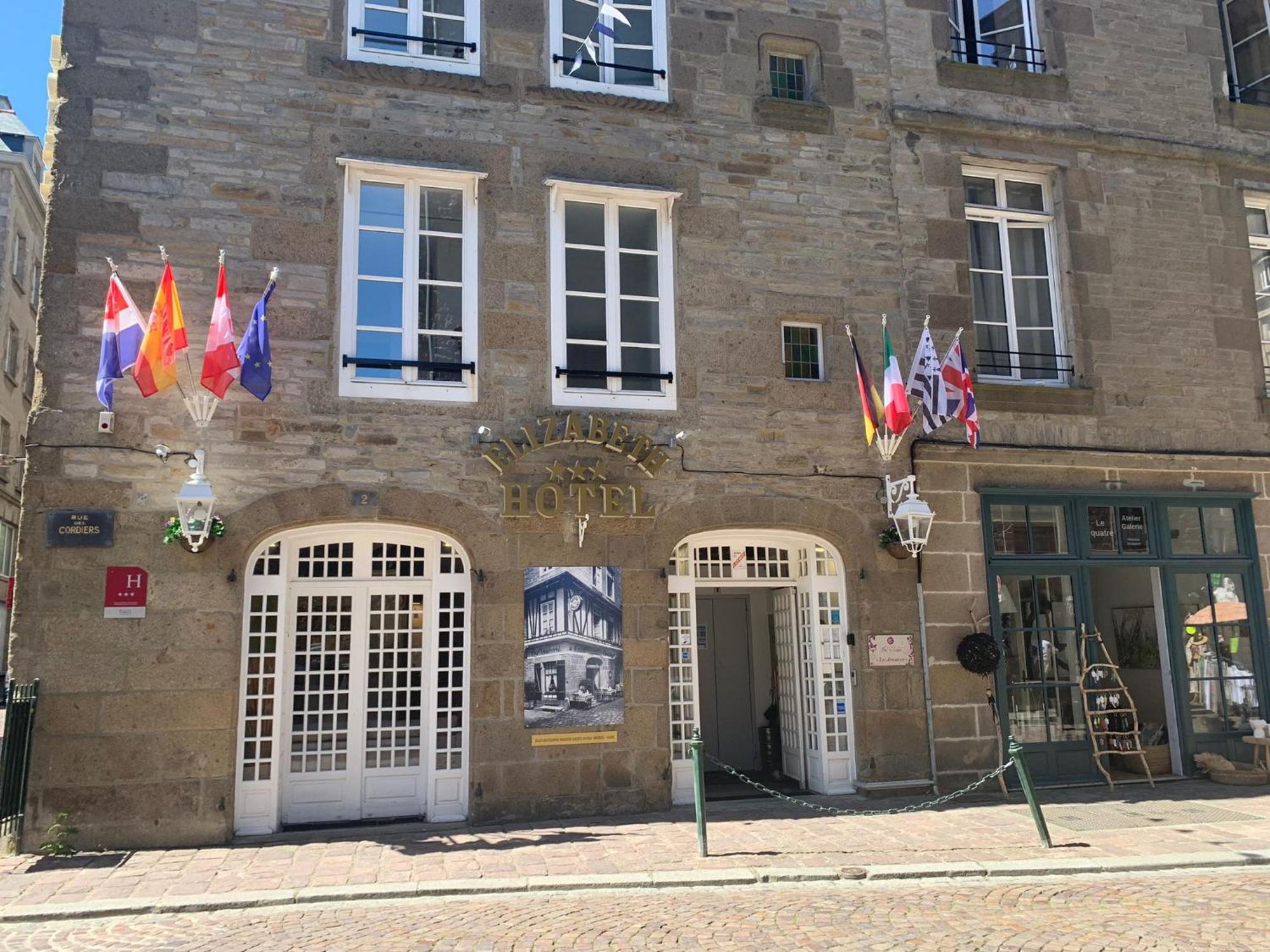 Hotel Elizabeth - Intra Muros سان مالو المظهر الخارجي الصورة